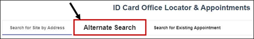 id card office site locator and appointments user guide id card office site
